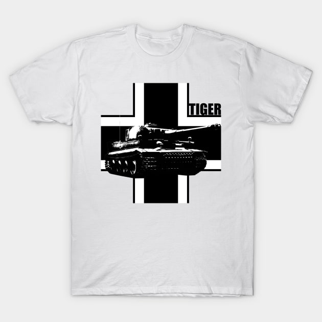 tiger - tank T-Shirt by hottehue